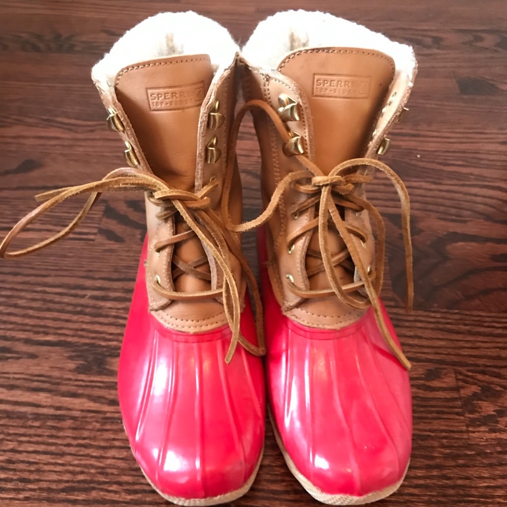 J Crew Sperry Duck Boots
